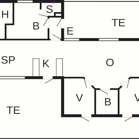 Casa vacanze 8 Person In Haderslev-by Traum *